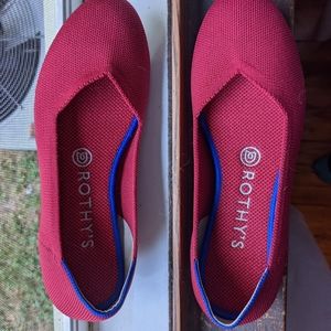 Rothys Scooter Red Flat